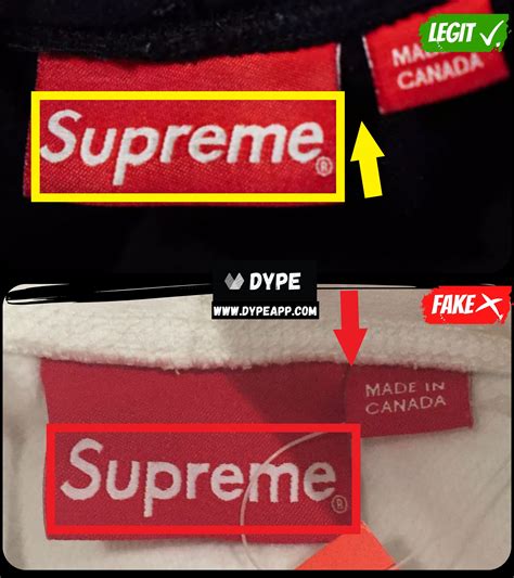 cheap supreme clothing fake|how to spot a fake supreme.